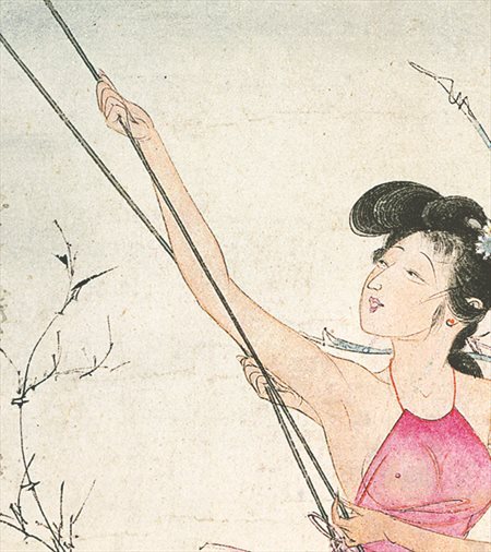 资溪-胡也佛的仕女画和最知名的金瓶梅秘戏图